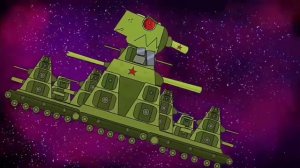 КВ44 летит в космосе 2минуты