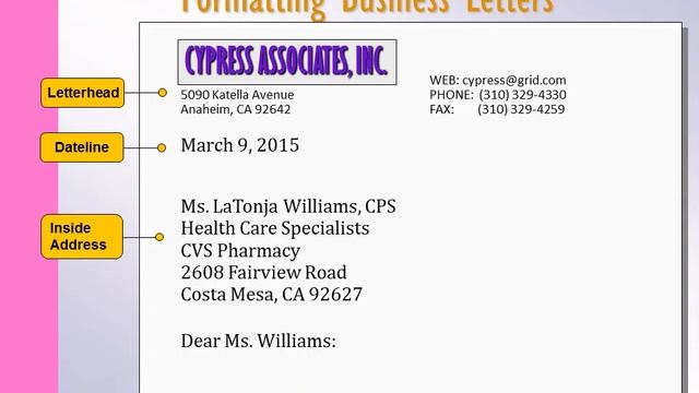 Routine Business Letters - Overview смотреть онлайн