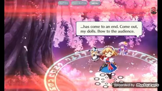 Touhou Lost Word - L80 Alice Last Word смотреть онлайн
