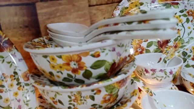 3999₹ me 72 PC's melamine 12 members Dinner set KULSUM CROCKERY HOUSE Amravati ☎️ 9860678663 смотреть онлайн