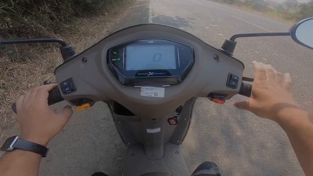 2023 TVS Jupiter ZX Top Speed Test