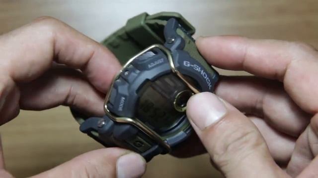 Casio G-shock GD-400-9 *MILITARY GREEN смотреть онлайн