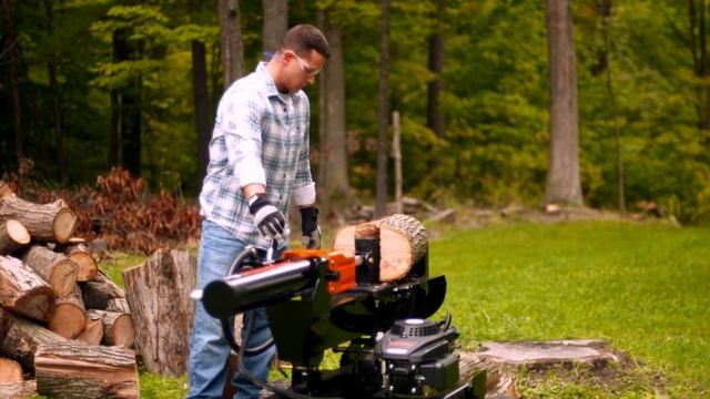 Hydraulic Log Splitter from Remington Power Tools смотреть онлайн