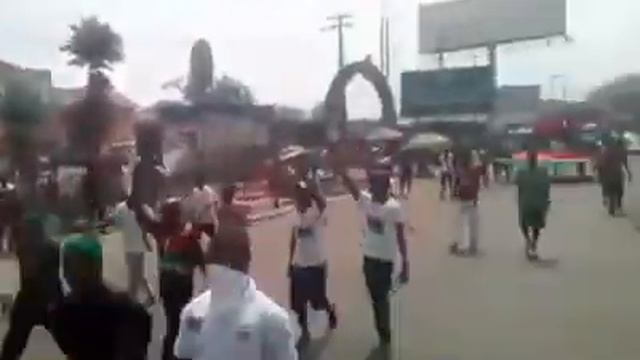 Christmas Day 2015 Biafra Protest at Aba смотреть онлайн