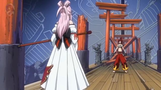 Fairy Tail ERZA vs Ikaruga смотреть онлайн