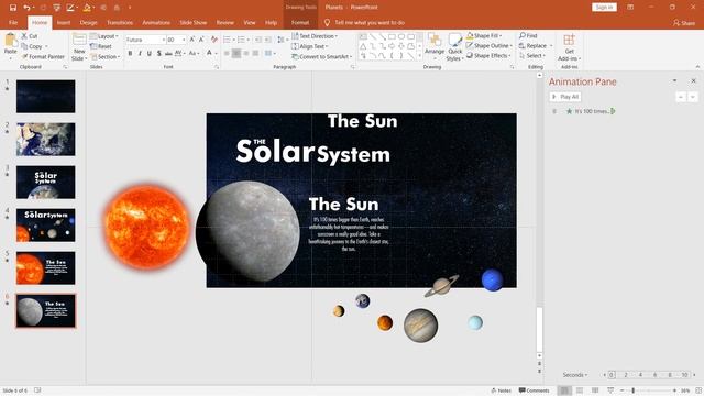 The Solar System PowerPoint Tutorial смотреть онлайн