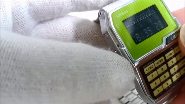 CASIO DATABANK DBC-1500 Digital Watch смотреть онлайн
