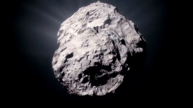 Recreación 3D Cometa  67P Churyumov