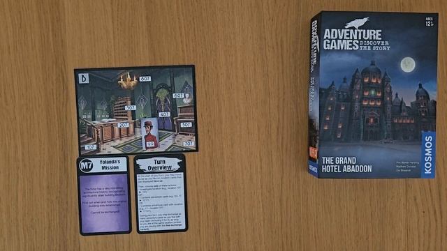 Adventure Games: The Grand Hotel Abaddon How To Setup Play And Review #escapegames   AmassGames * 4