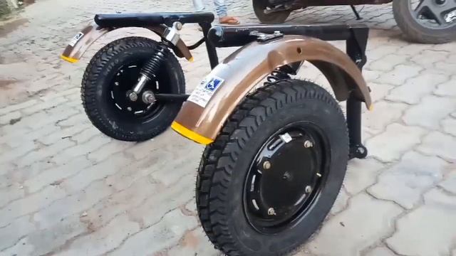 Side Wheel Attachment Rs.14,500 | Side Wheel Attachment For Handicapped | Side Wheel Attachment Kit