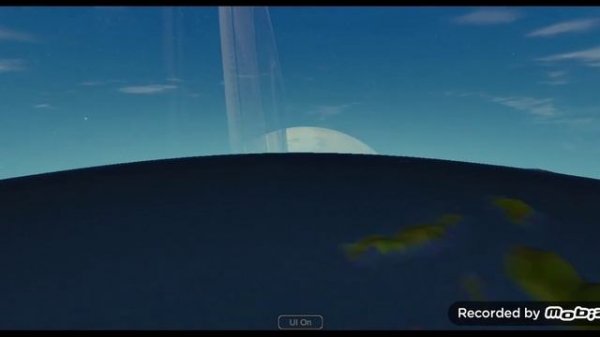 Что если Земля столкнётся с Сатурном? В Симулятор Солнечной системы - Solar System Simulator