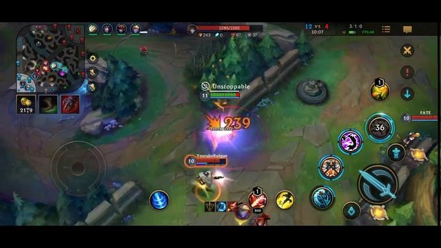 God of Thunder League of Legends: Wild rift | OLAF Gameplay смотреть онлайн