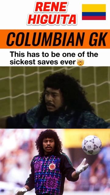 René Higuita's Unforgettable Scorpion Kick Save England vs. Colombia смотреть онлайн