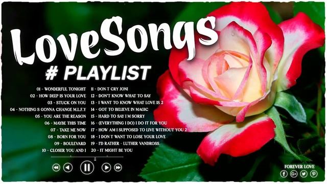 Romantic Love Songs 80's 90's💖Most Old Beautiful love songs 80's 90's смотреть онлайн