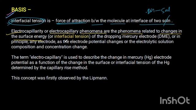 Electrocapillarity - Lippmann equation - Basics||Equation||Plot • MSc Chemistry @its Chemistry time смотреть онлайн