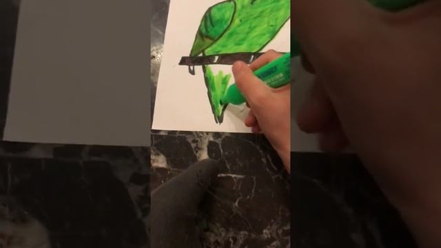 Рисую пейзаж около часа !!! смотреть онлайн