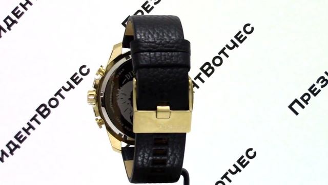Часы Diesel DZ4344 - Круговой обзор от PresidentWatches.Ru смотреть онлайн