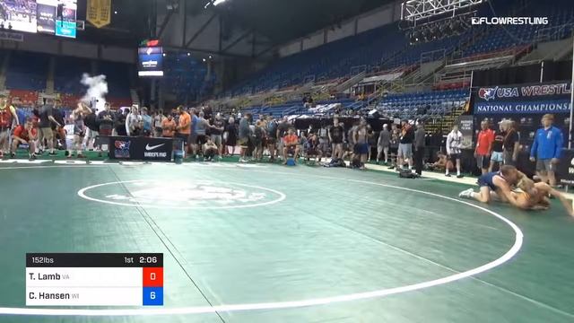 152 Lbs Cons 64 1 Thomas Lamb Virginia Vs Cole Hansen Wisconsin смотреть онлайн