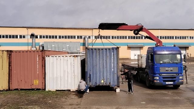 Монтаж контейнера на газоблоки смотреть онлайн