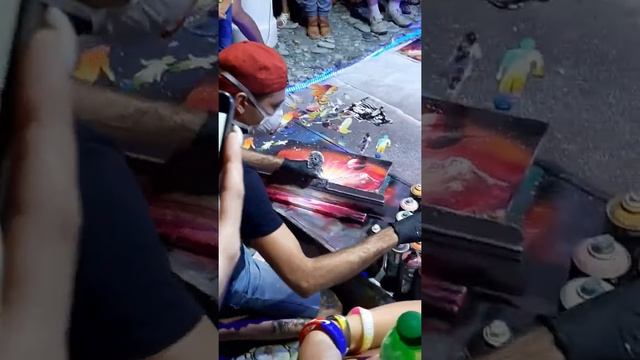 Рисунки баллончиком смотреть онлайн