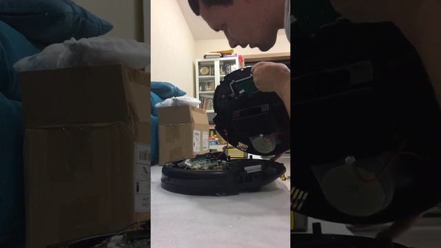 Замена бампера пылесос панда часть 1 смотреть онлайн