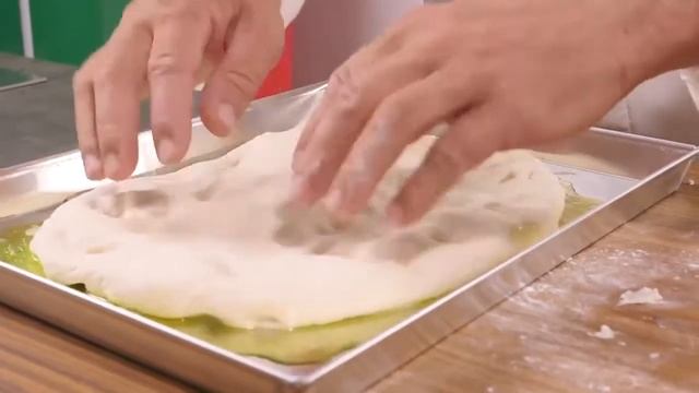 Делаем фокача с закваской бига