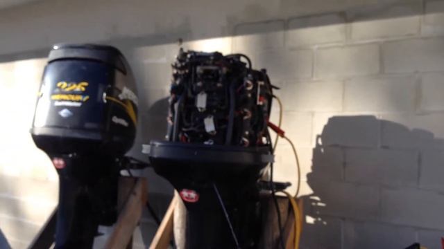 225 Mercury Optimax, counter rotating, Lotow смотреть онлайн