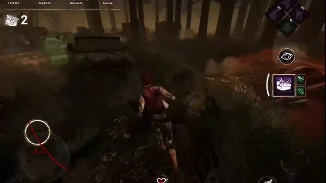 Dead by daylight the bloody Meg смотреть онлайн