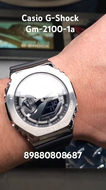 Casio G-Shock GM-2100-1A смотреть онлайн