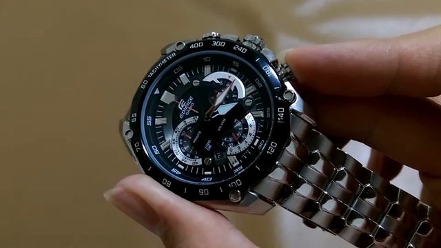 Casio EDIFICE EF-550-1AV review (รีวิวไทย) смотреть онлайн