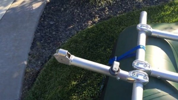 12'6" Saturn Whitewater Raft - Custom NRS Fishing Frame Package