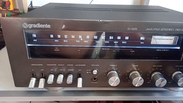 Receiver Gradiente S126 para venda - VENDIDO. смотреть онлайн
