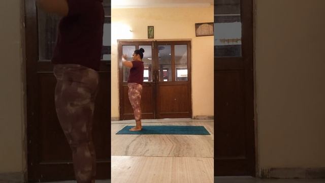 108 suryanamaskar challenge in one month for weight loss 💪 (Day 6) смотреть онлайн