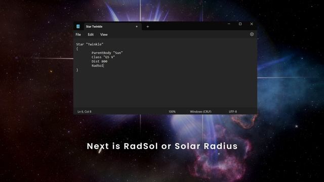 How To Create Your Own Star - SpaceEngine 0.990 смотреть онлайн