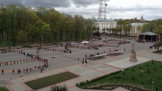 Рекордная акция Энергия Победы в Смоленске
