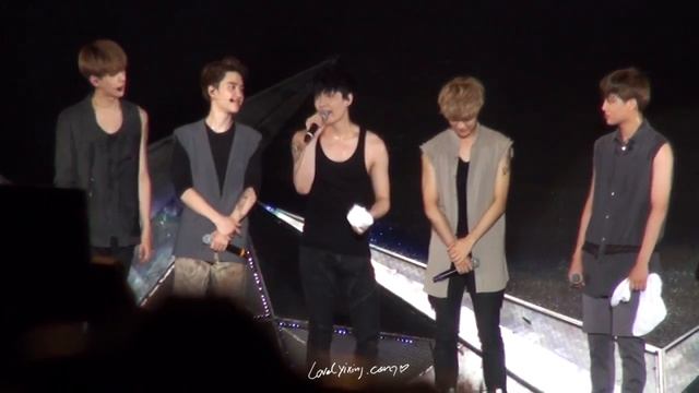140802 LAY ment at EXO The Lost Planet in XIAN смотреть онлайн