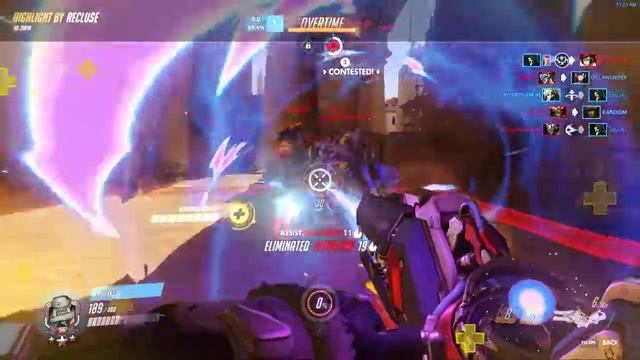 OVERWATCH GAMEPLAY Highlights: Zarya 2017-10-07 смотреть онлайн