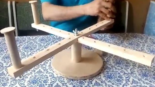 Сновалка для перемотки нитей.