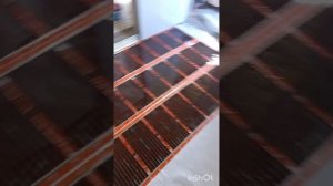 Инфракрасный теплый пол под линолеум (без фанеры)