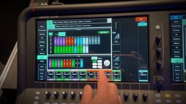 2. Allen & Heath Avantis    Размещение и Назначение Каналов