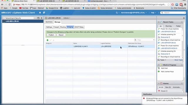 VCIX-NV-14 - Add and Connect Layer 2 Bridging to the appropriate distributed virtual port group смотреть онлайн