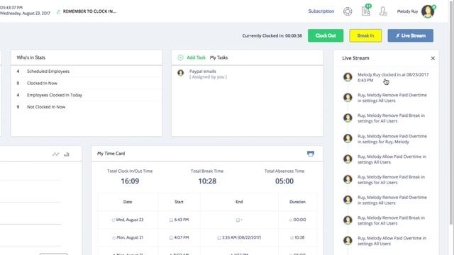 How To Clock In and Out with Time Clock Wizard смотреть онлайн