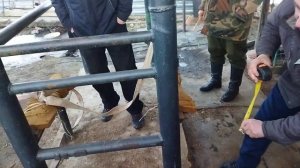 ЛОШАДИ🐎СТАНОК ДЛЯ РАСЧИСТКИ И КОВКИ ЛОШАДЕЙ👍