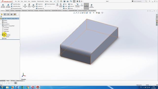 Работа с конфигурацией детали в SolidWorks / Work with Configure Feature in SolidWorks смотреть онлайн