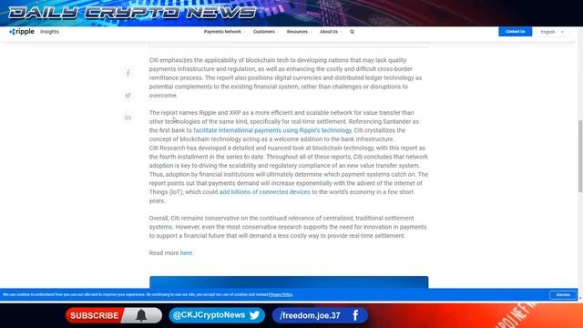 XRP Has Gained Momentum . VeChain VET Joins Massive Pharmaceutical Company