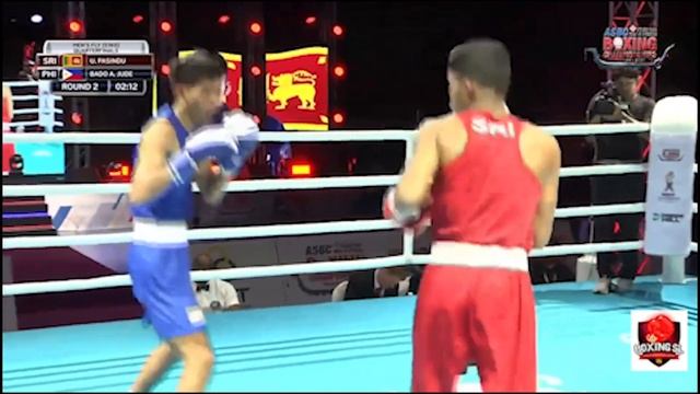 UMAYANGA (SRI) VS AARON (PHI) Fly weight 51 kg, ASBC Boxing championship 2023, Bangkok, Thailand смотреть онлайн