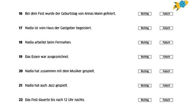 #16 Goethe Zertifikat B1 ｜｜ Model Test 16 ｜｜ Hören B1 ｜｜ Hören Mit Lösungen