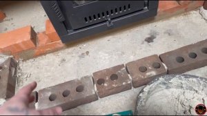 Обкладка кирпичом металлической печи для бани