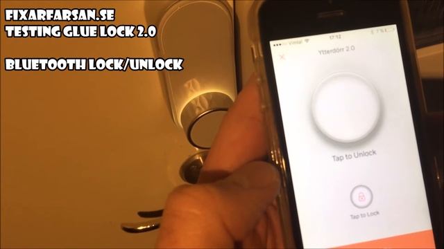 Test: Glue Lock 2 0 Bluetooth & Remote Lock/Unlock with WiFi-Hub смотреть онлайн
