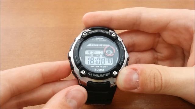 Casio WV 200A Wave Ceptor [manual][instruction]